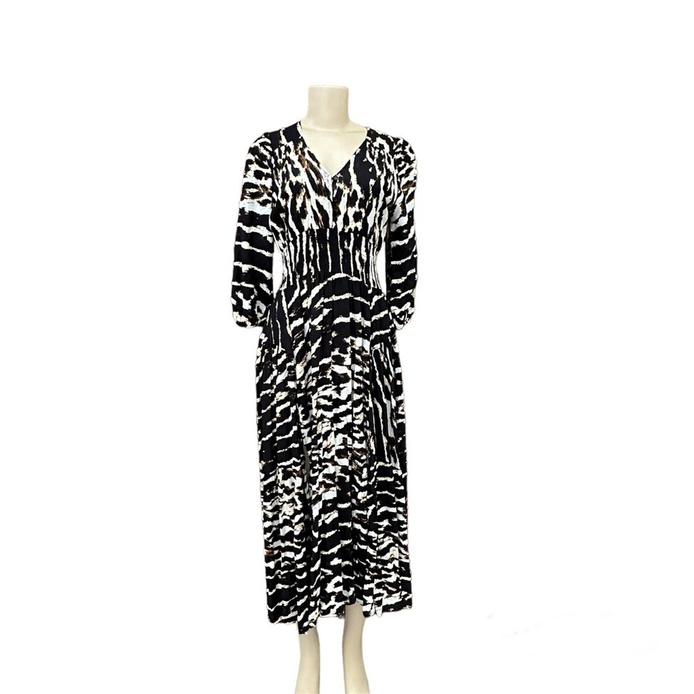 Jaase Animal Print maxi dress XS